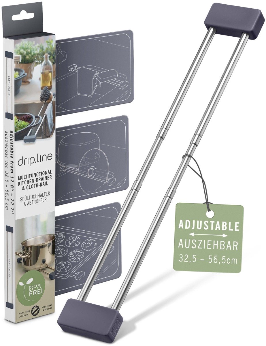drip.line Spültuchhalter basalt