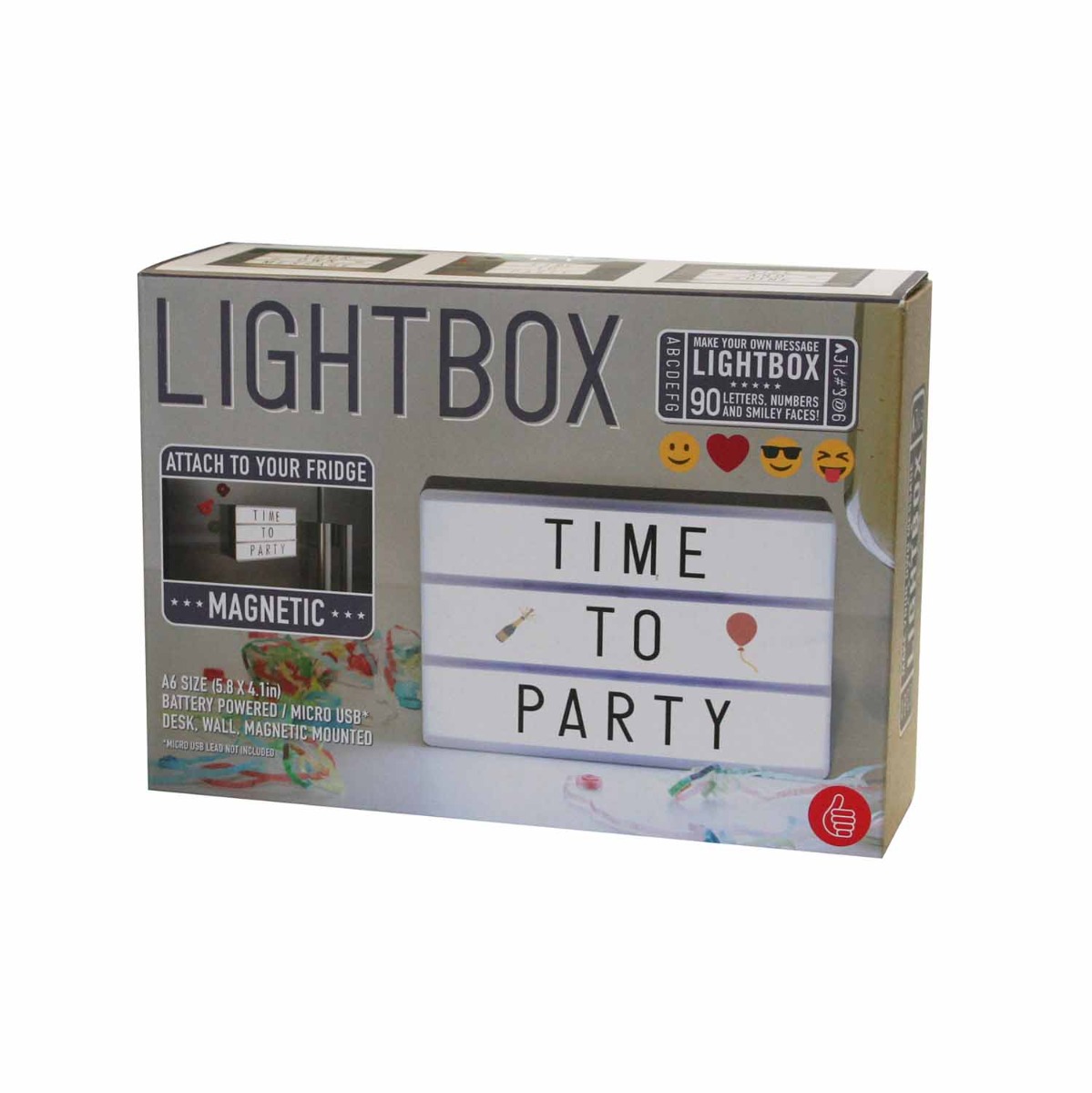 LED Retro Leuchtkasten A6