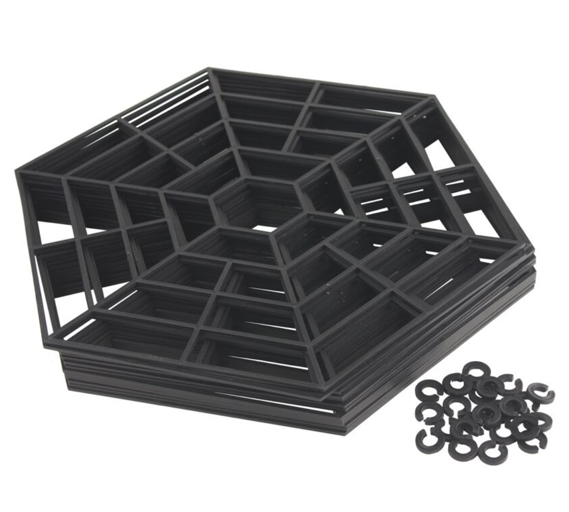 Teichgitter Fischschutz und Dekoration 10er Pack