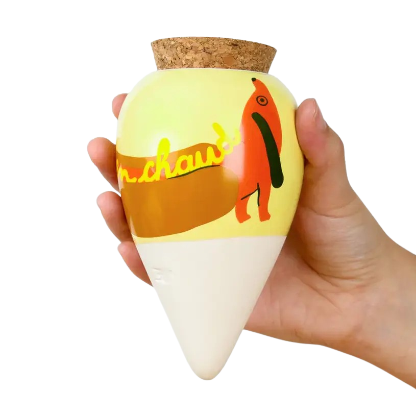 Bewässerungskegel Olla Hot Dog von Charlotte Janvier