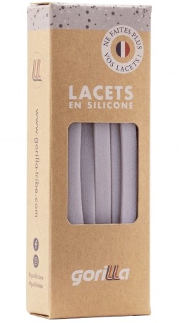 Elastische Schnürsenkel Flexibel Ohne Binden Breit Silikon Silver