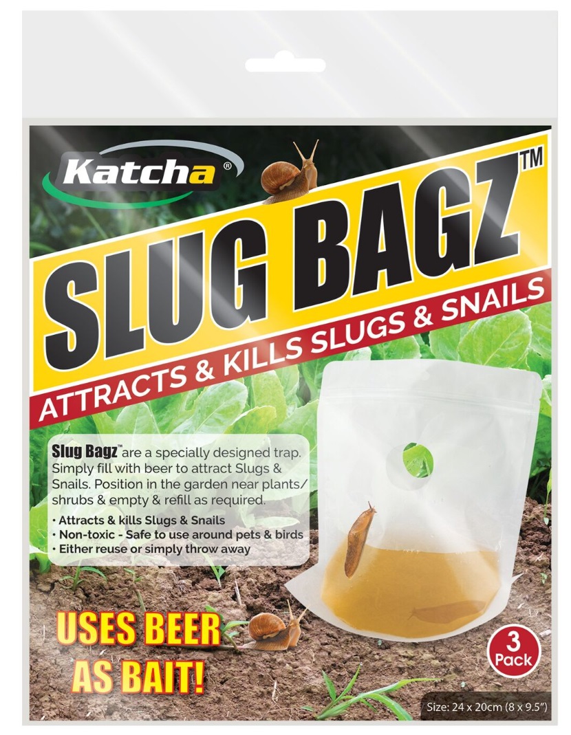 Wiederverwendbare Schneckenfalle Slug Bagz 3er Pack