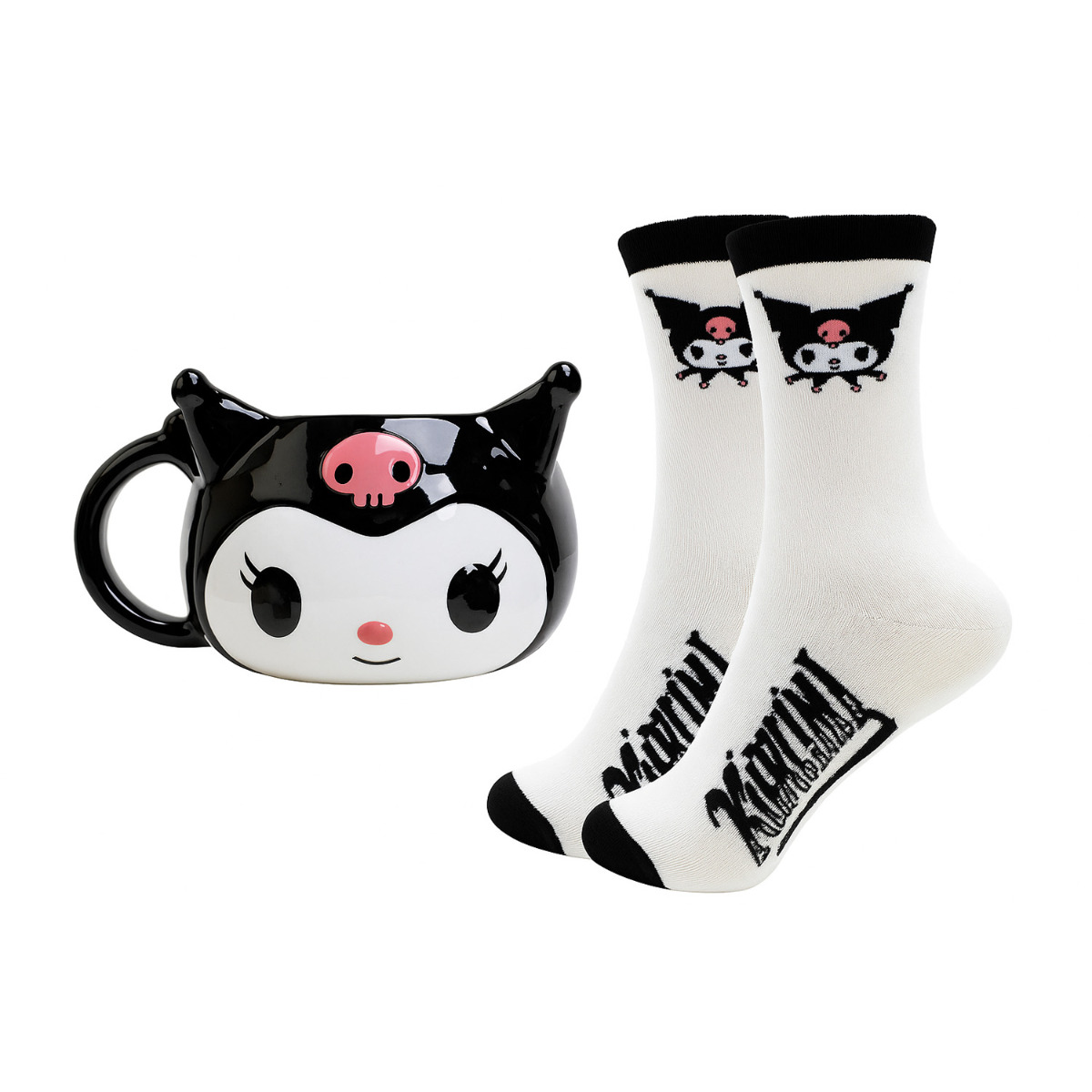 Kuromi - Tasse & Socken Set