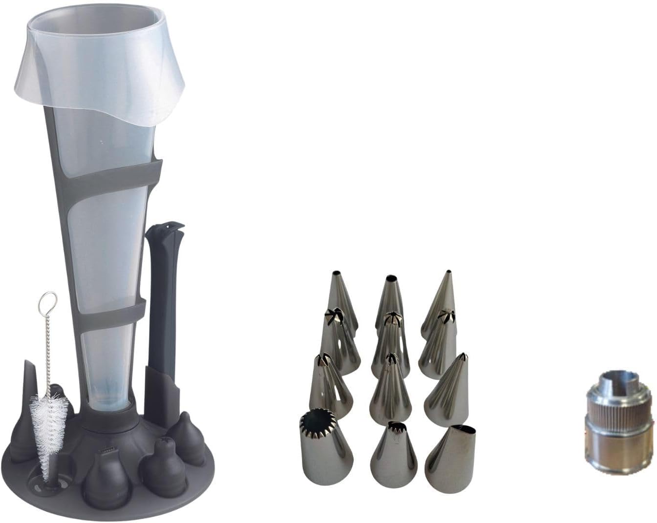 Spritzbeutel Set mit 12 Spritztüllen