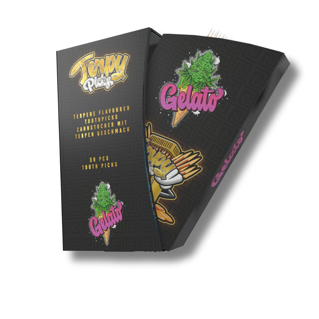 Terpy Picks Zahnstocher mit Geschmack Gelato