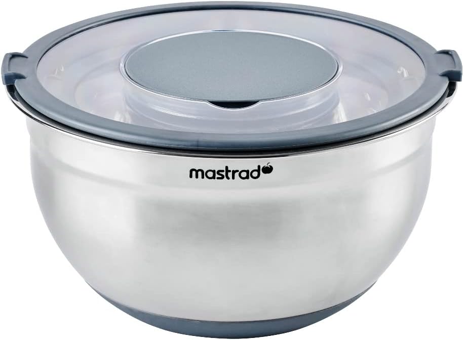 Rührschüssel mit Spritzschutzdeckel 24cm