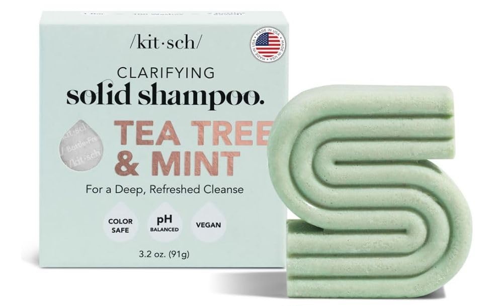 Shampoo Riegel Teebaum und Mint