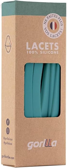 Elastische Schnürsenkel Flexibel Ohne Binden Breit Silikon Mint