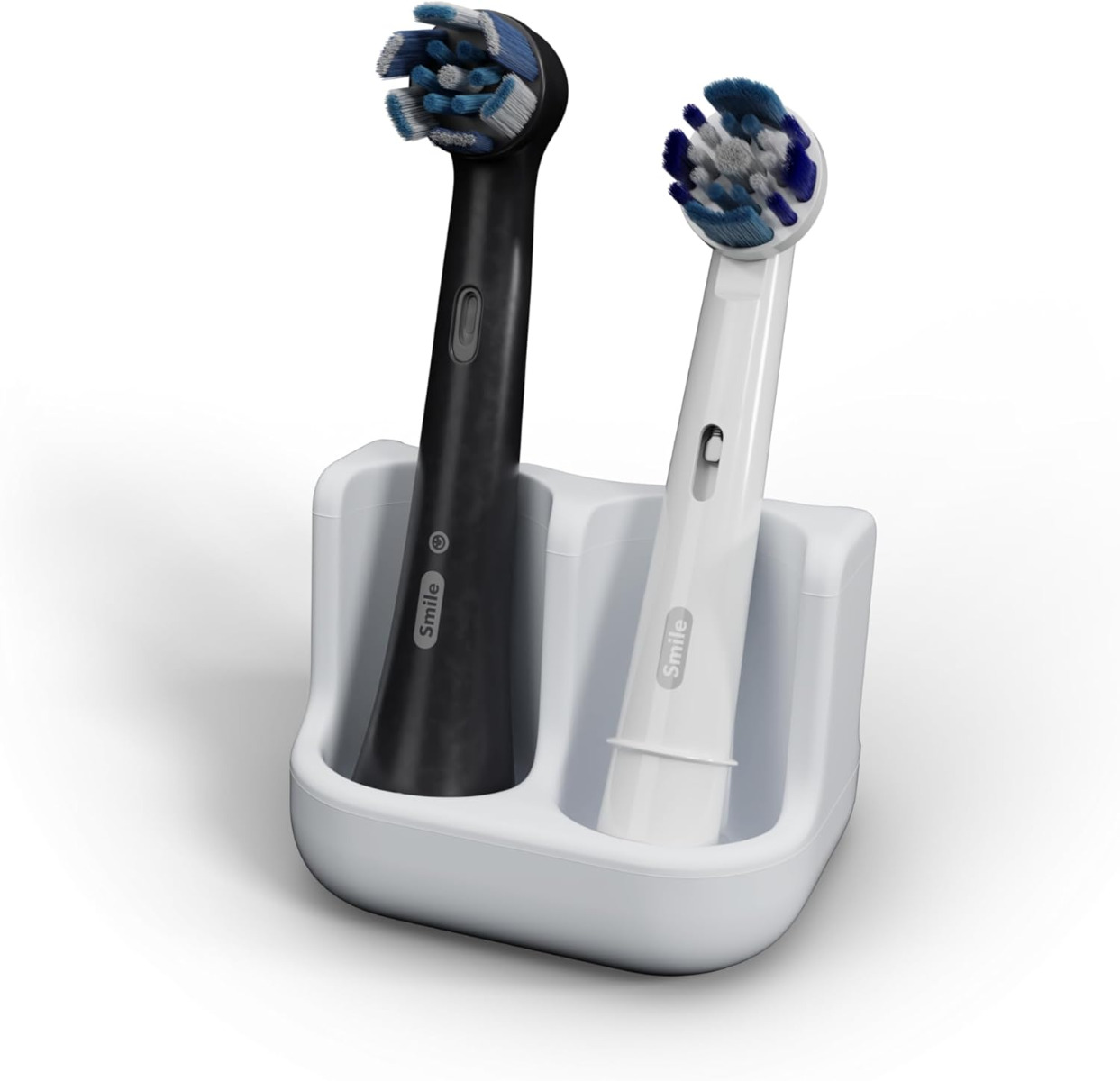 Aufsteckbürstenhalter 2er Weiss