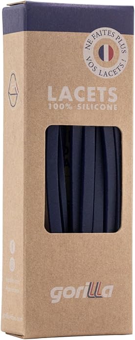 Elastische Schnürsenkel Flexibel Ohne Binden Schmal Silikon Grand Blue