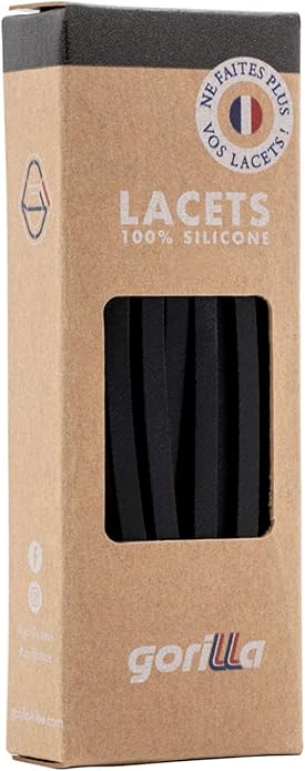 Elastische Schnürsenkel Flexibel Ohne Binden Schmal Silikon Charcoal