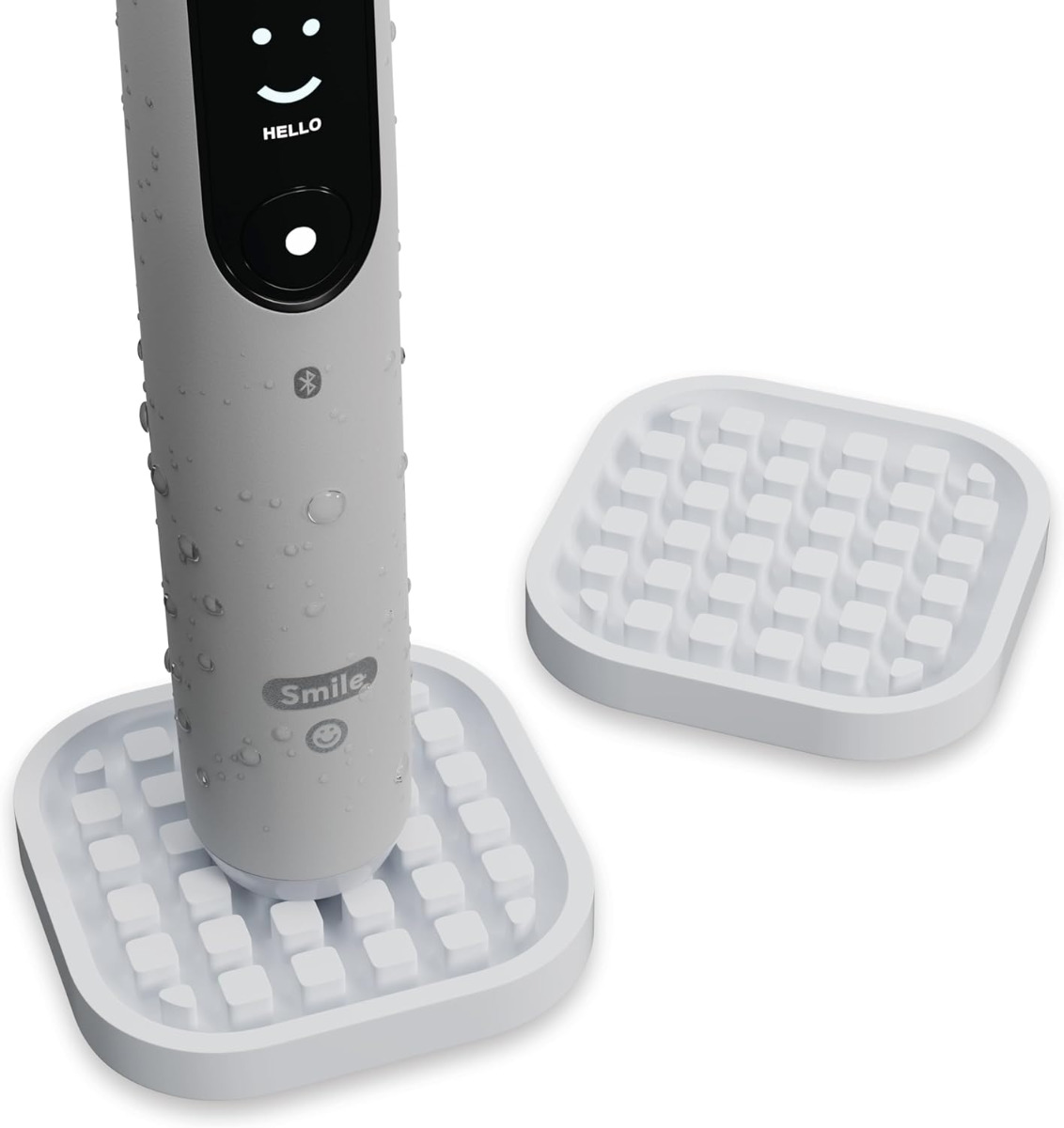 Zahnbürsten Untersetzer Weiss 2er Set