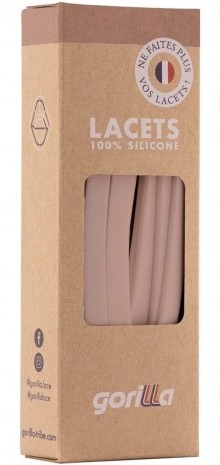 Elastische Schnürsenkel Flexibel Ohne Binden Breit Silikon Powder Pink