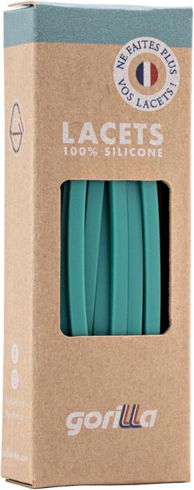 Elastische Schnürsenkel Flexibel Ohne Binden Schmal Silikon Mint