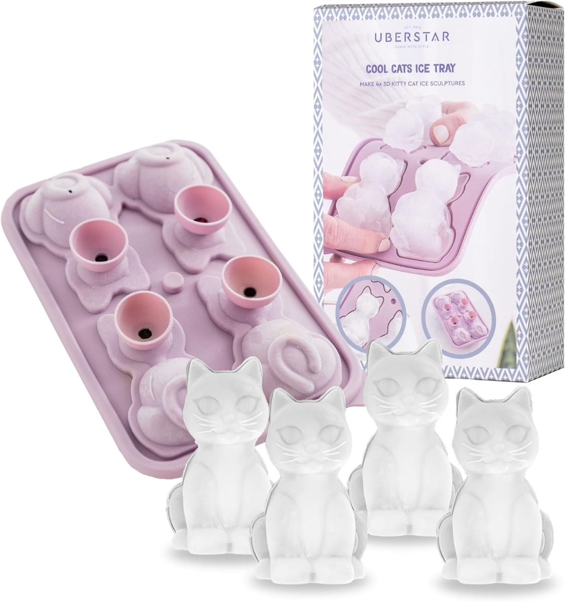 Eiswürfelform Cool Cats