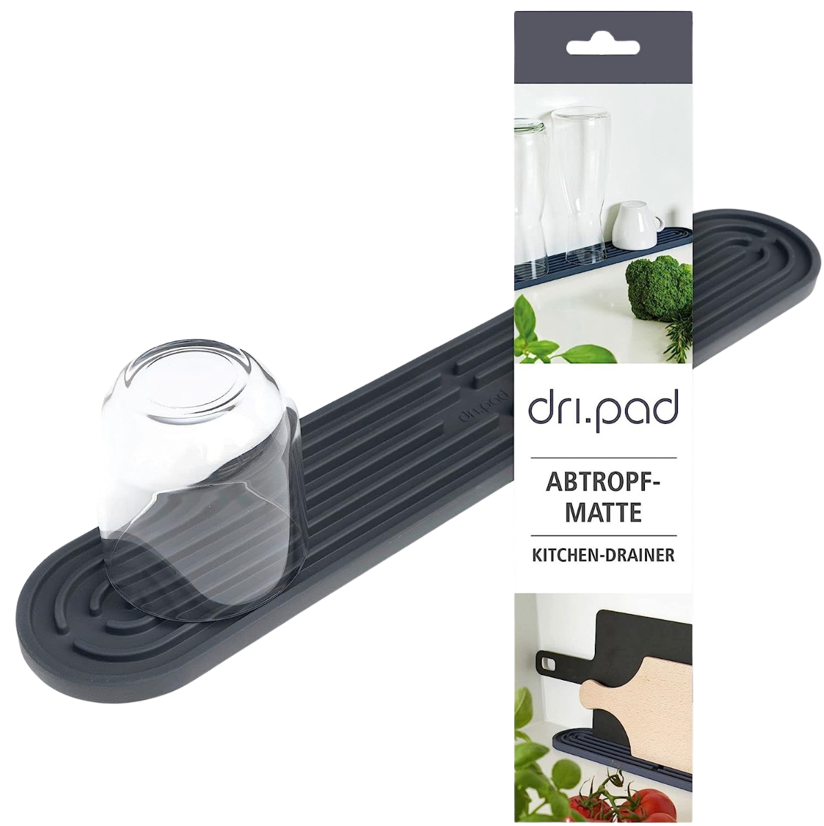 dri.pad Abtropfmatte basalt