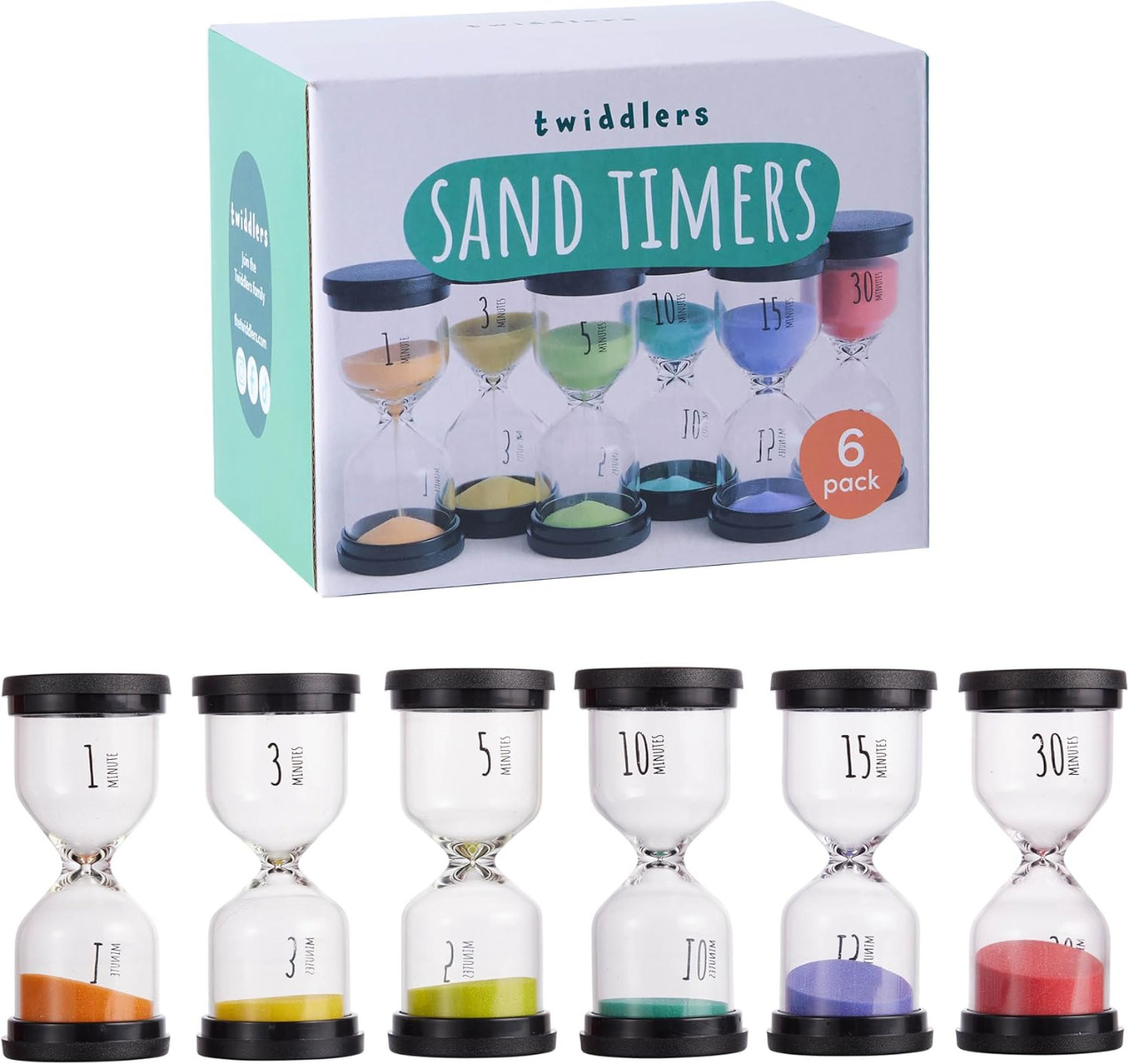 Sanduhr Timer 6 Stück