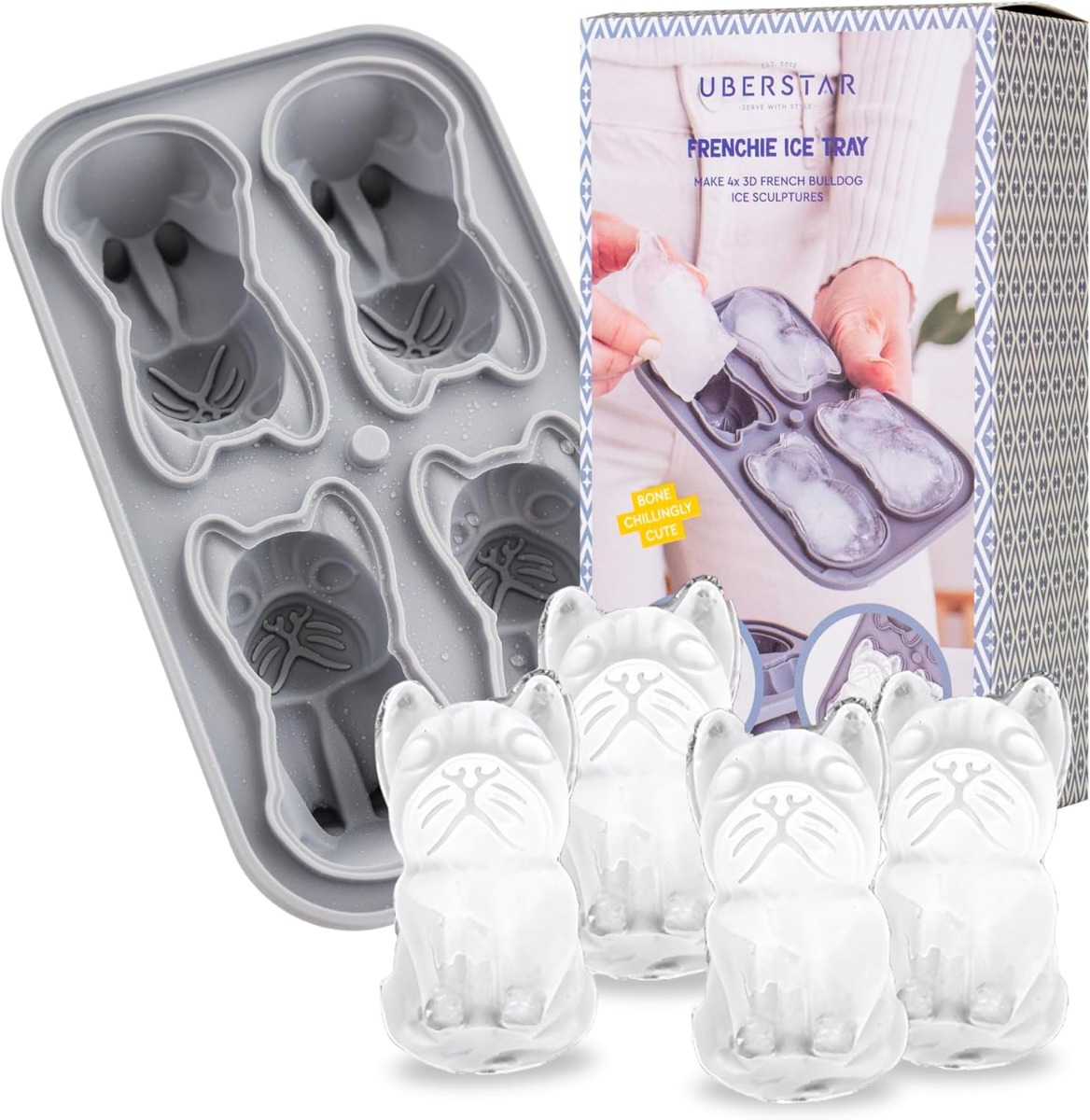 Eiswürfelform Frenchie