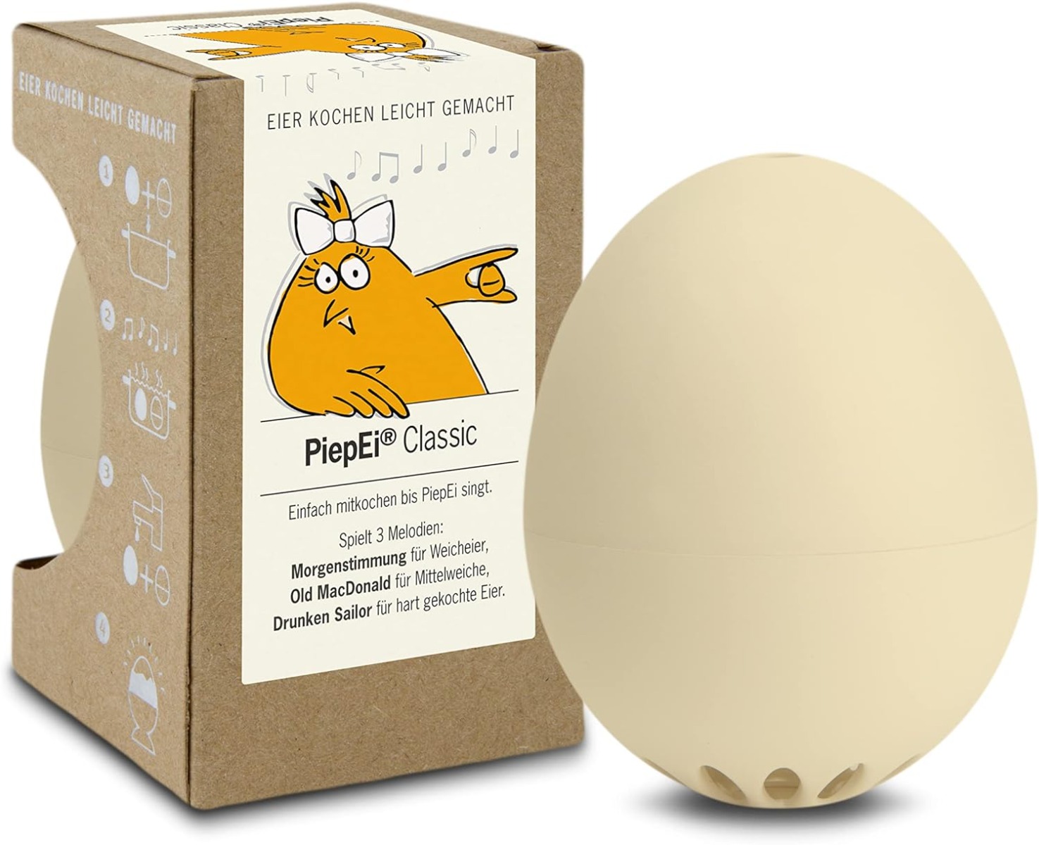 Singende Eieruhr Classic beige