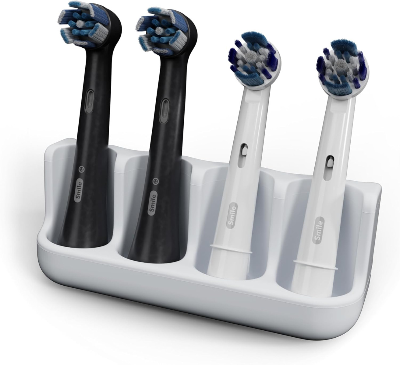 Aufsteckbürstenhalter 4er Weiss