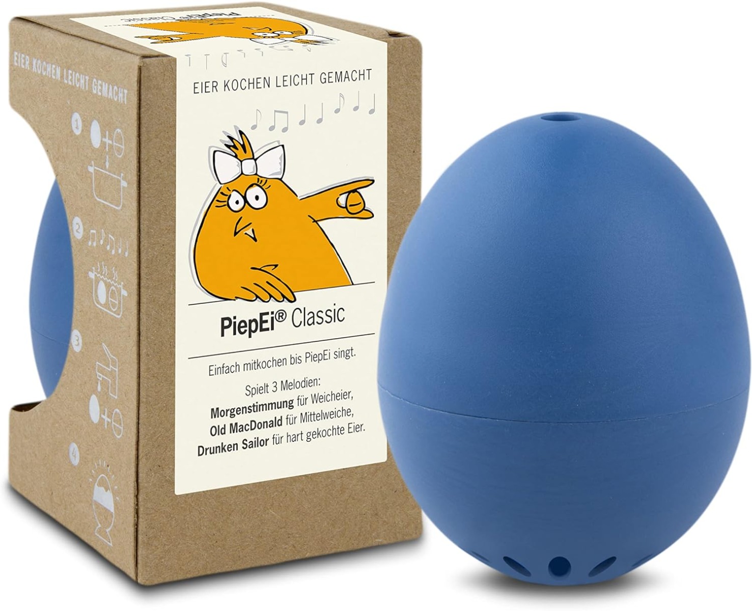 Singende Eieruhr Classic blau