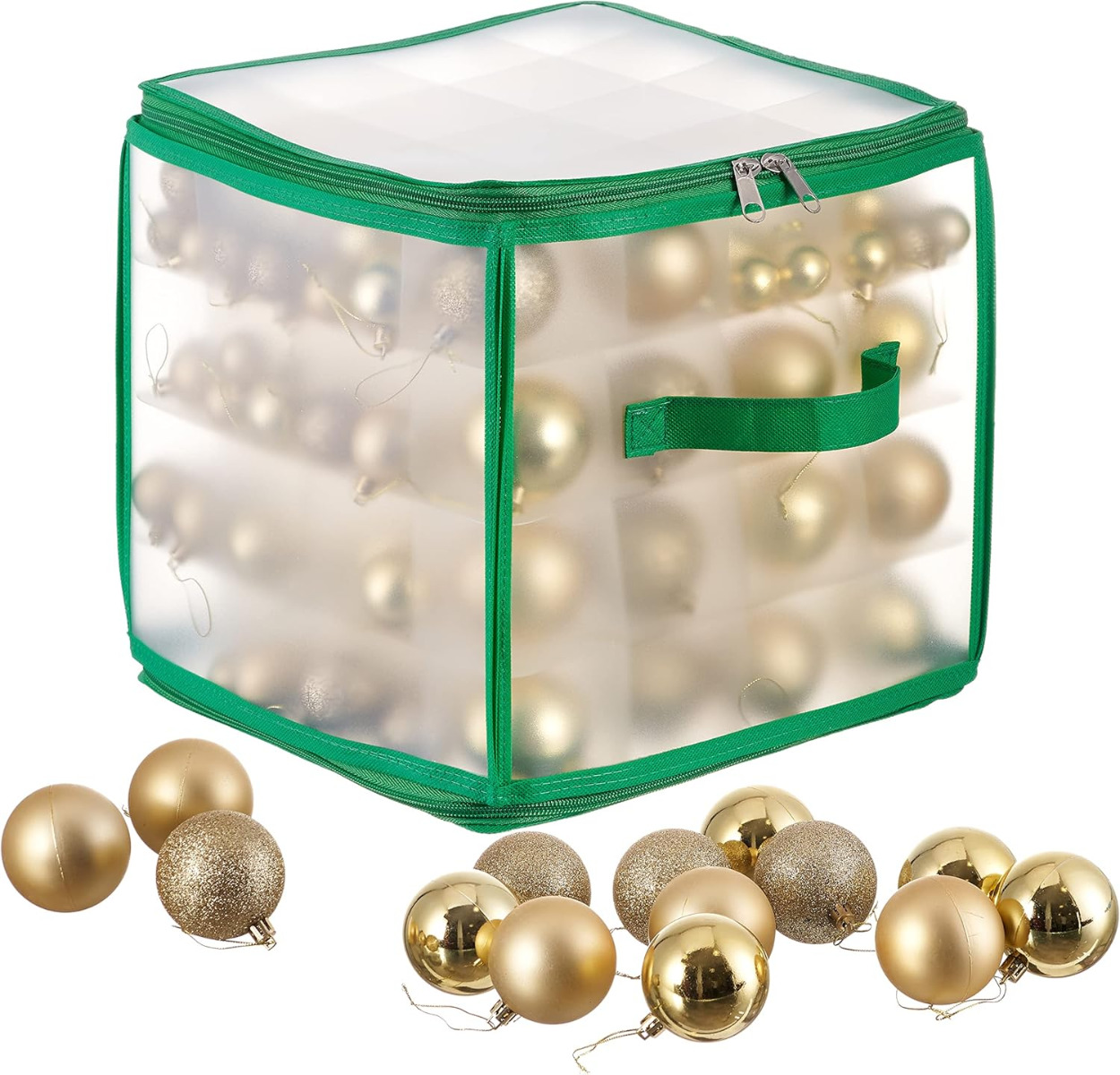 Aufbewahrungsbox für Baumkugeln und Weihnachtsschmuck