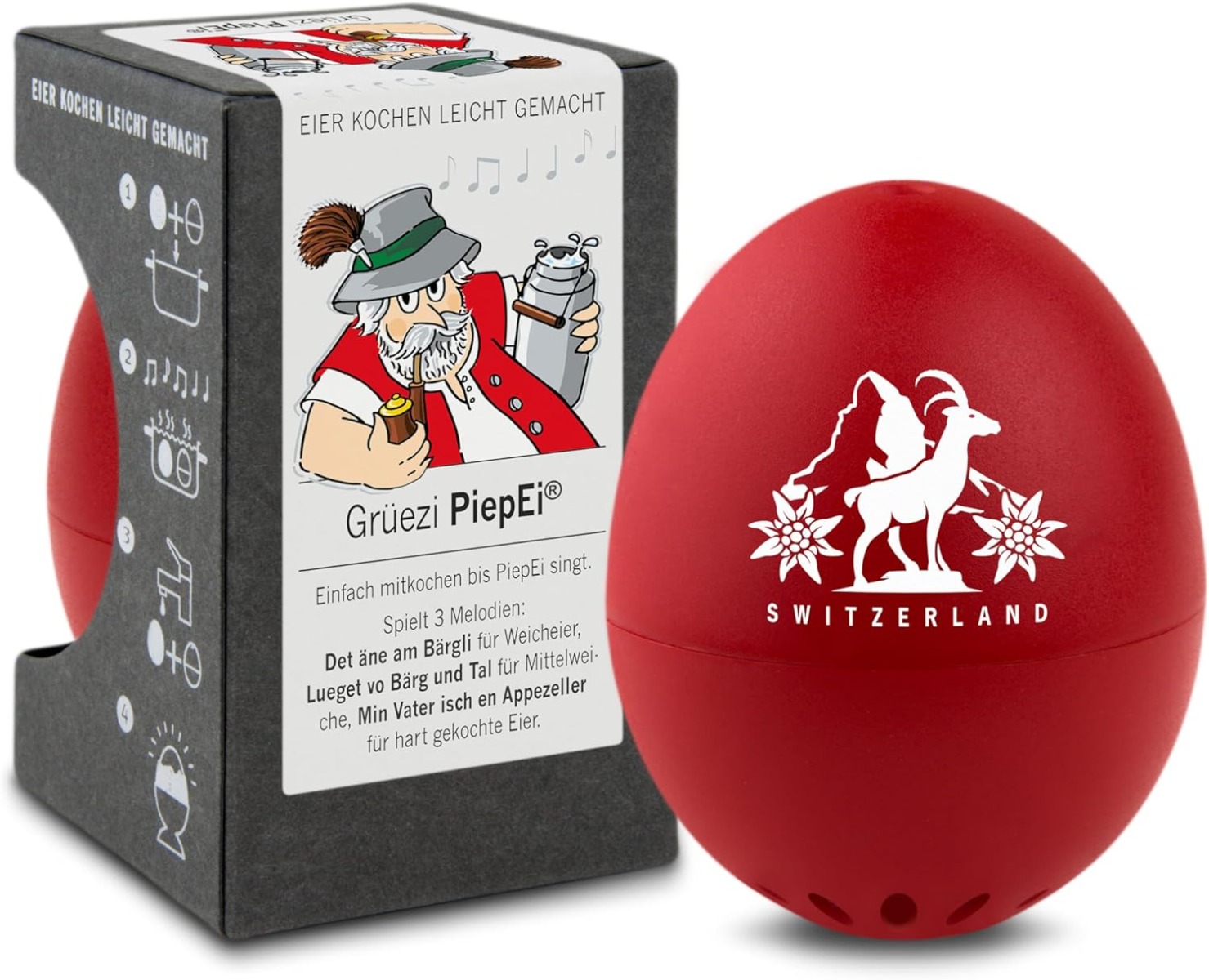 Singende Eieruhr Grüezi