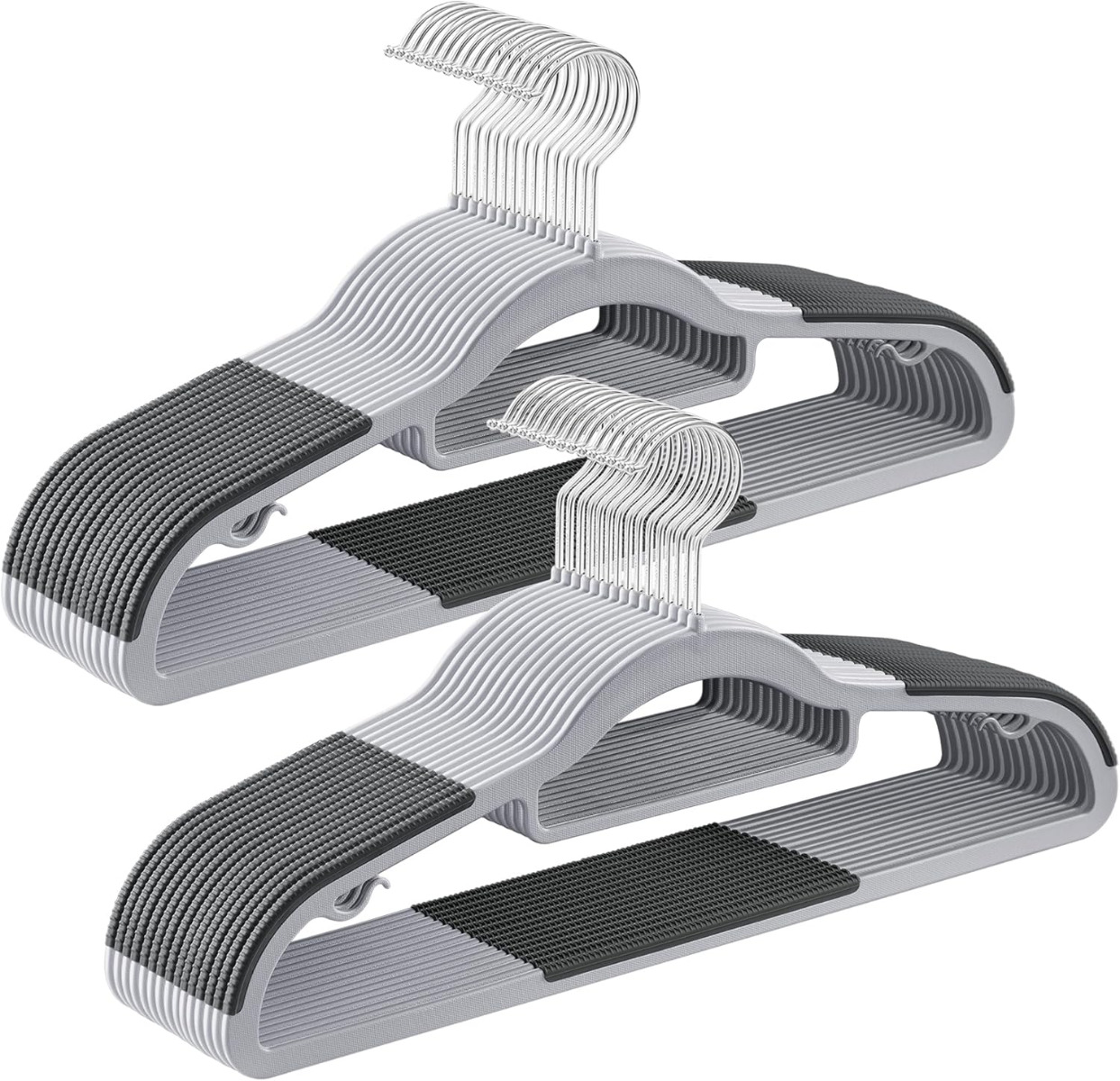 Kleiderbügel 30er Set Kunststoff Platzsparend