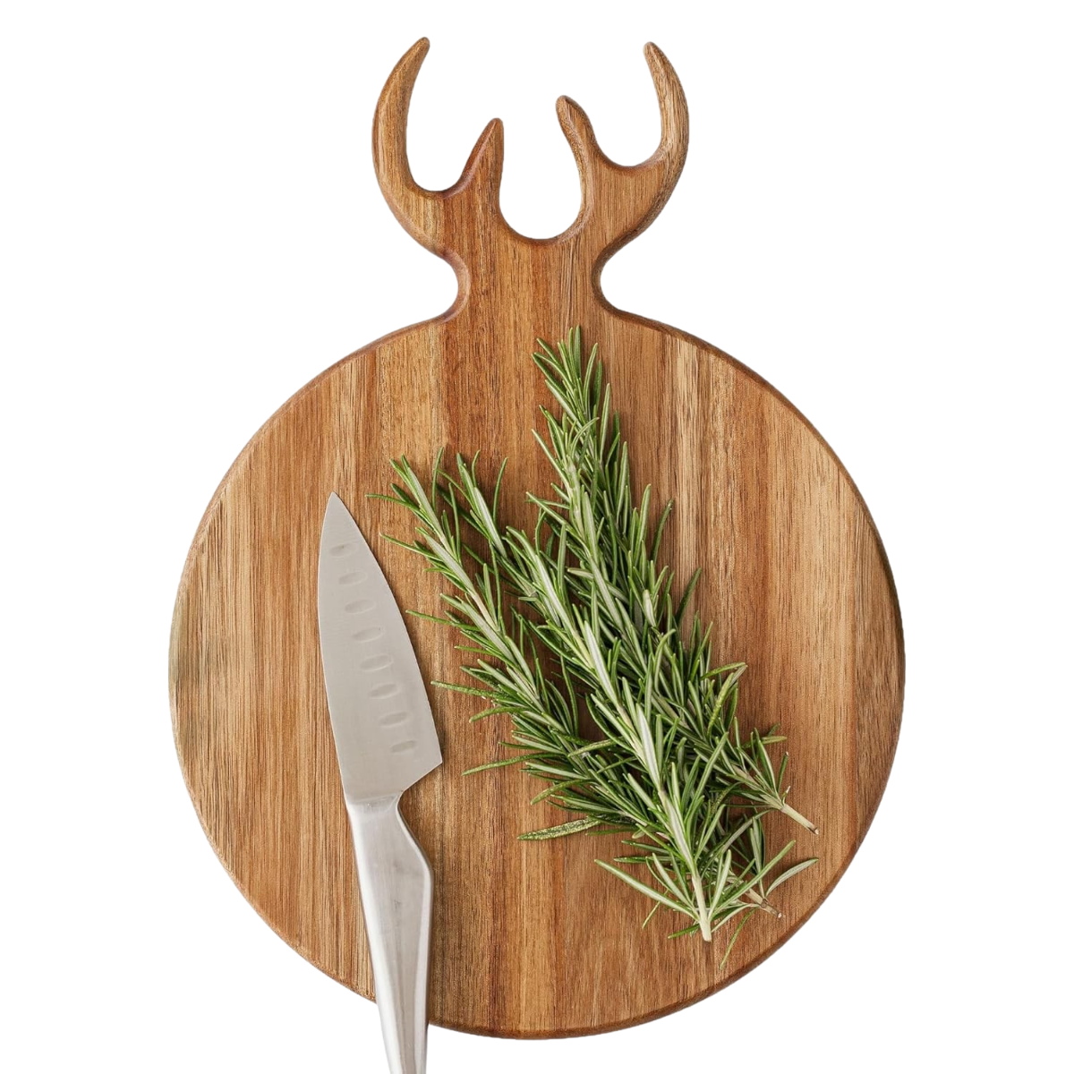 Servierbrett Hirsch natur