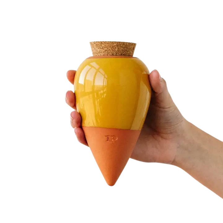 Bewässerungskegel Olla Gelb