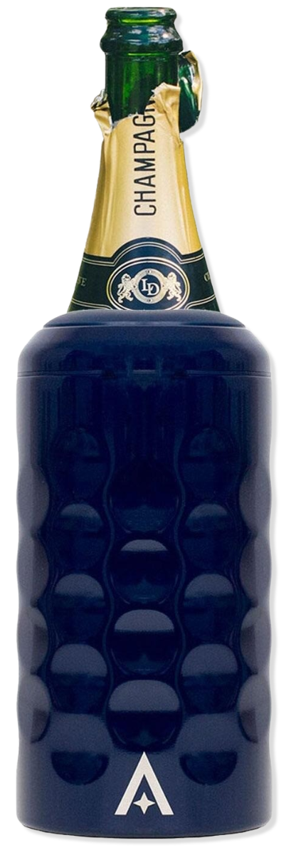 Sekt- & Weinflaschen Kühler Blau