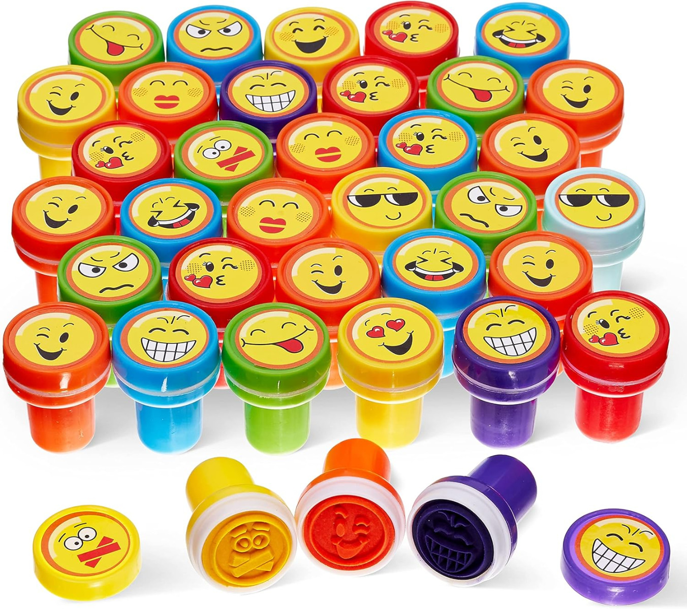 Stempel selbstfärbend Emoji Stamps 36 Stück