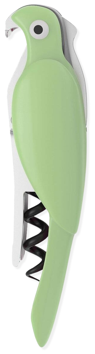 Flaschenöffner Wellensittich Grün