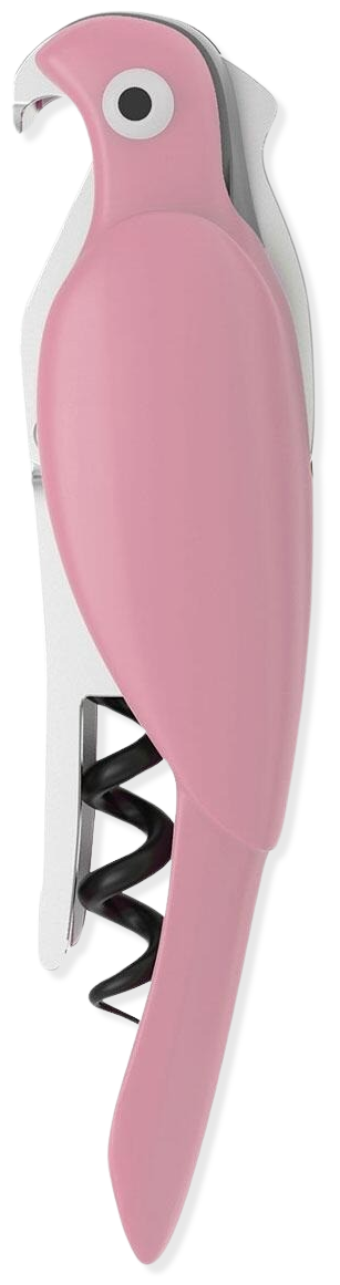 Flaschenöffner Wellensittich Pink