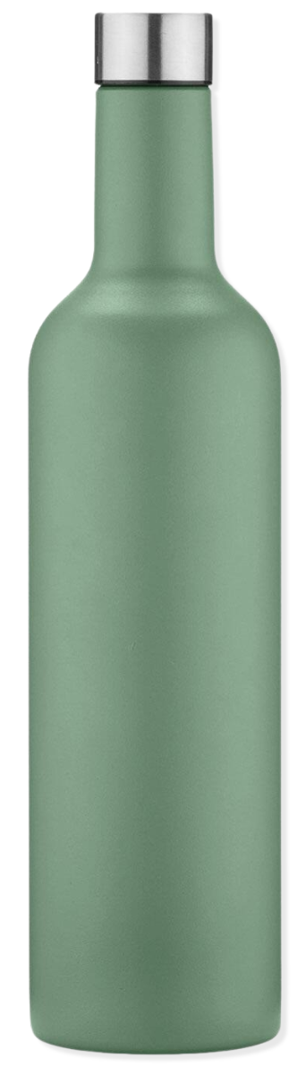 Weinflasche für Unterwegs Vinnie 750ml Sage Green