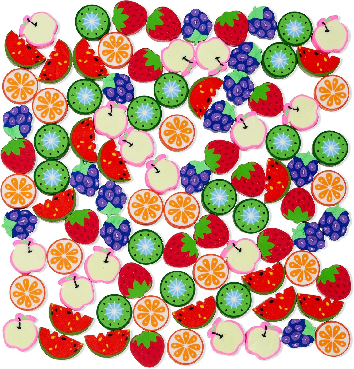 Radiergummi Fruits 96 Stück