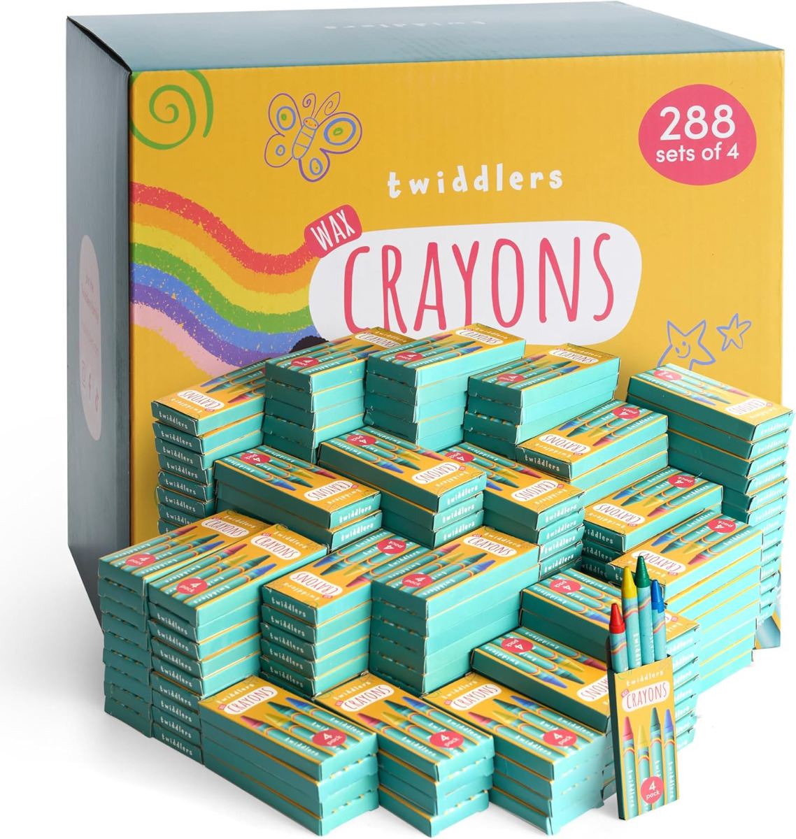 Buntstifte 4er-Set 288 Packungen