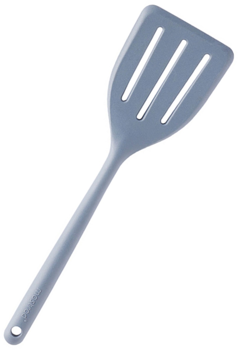 Pfannenwender Silikon Grau