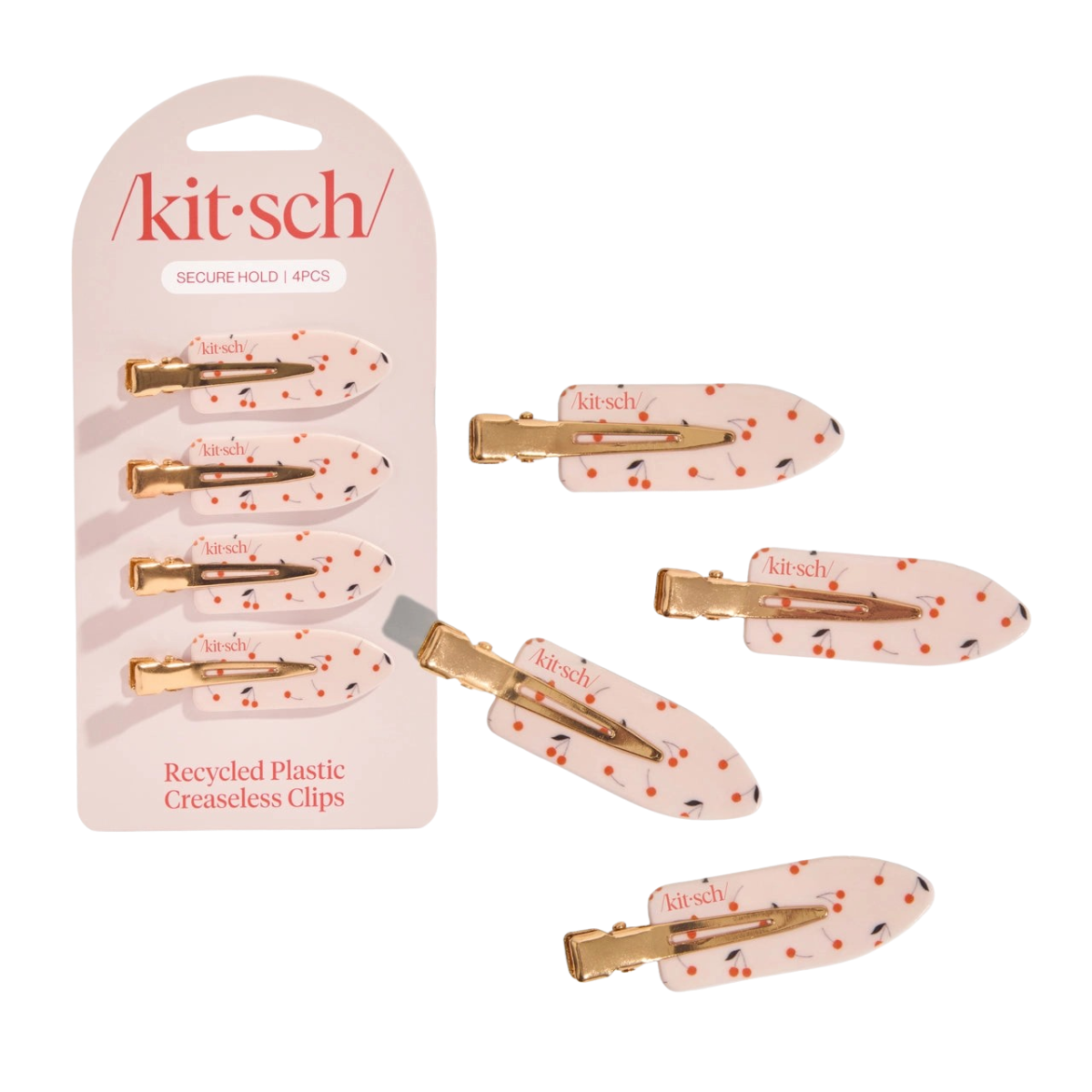 Haarspangen Styling Kirschen 4er Set