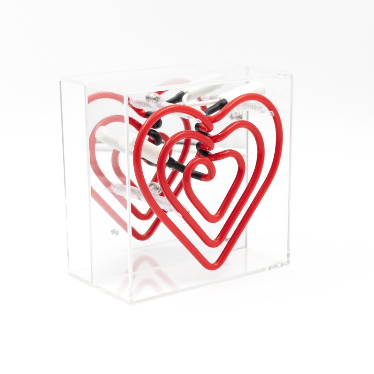 Mini Acryl-Box Neon - Herz