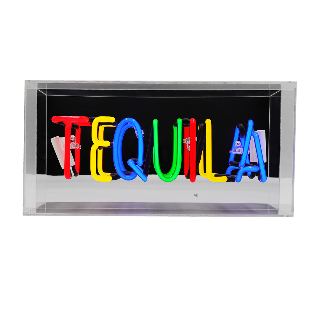 Acryl-Box Neon - TEQUILA