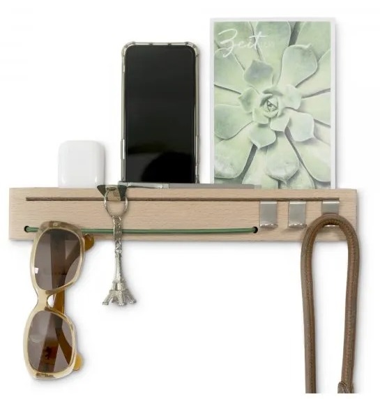 mon.key Schlüsselbrett und Brillenhalter green