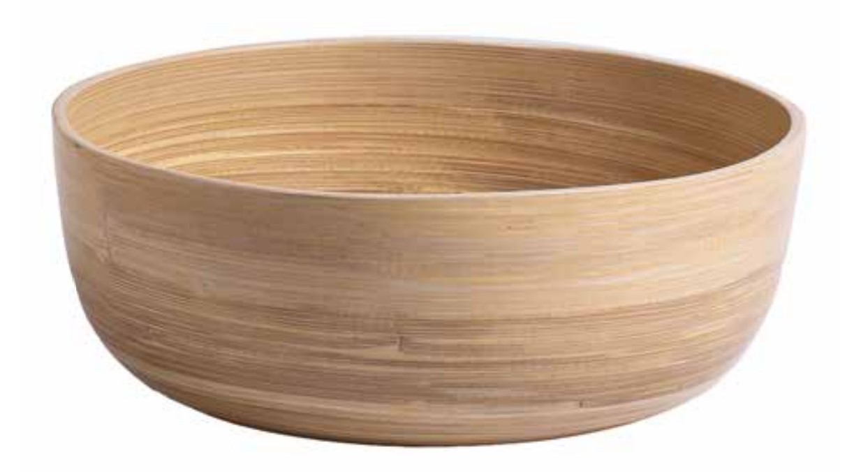 Bowl Bambus S natur