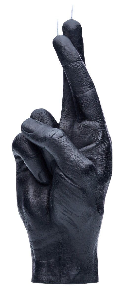 Crossed Fingers Schwarz