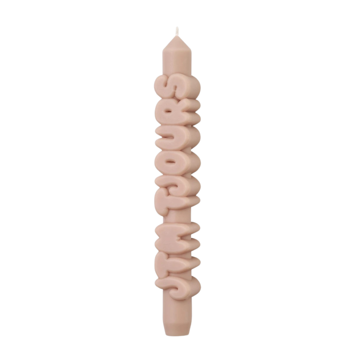 Kerze Taper candle JTM TJOURS Cream