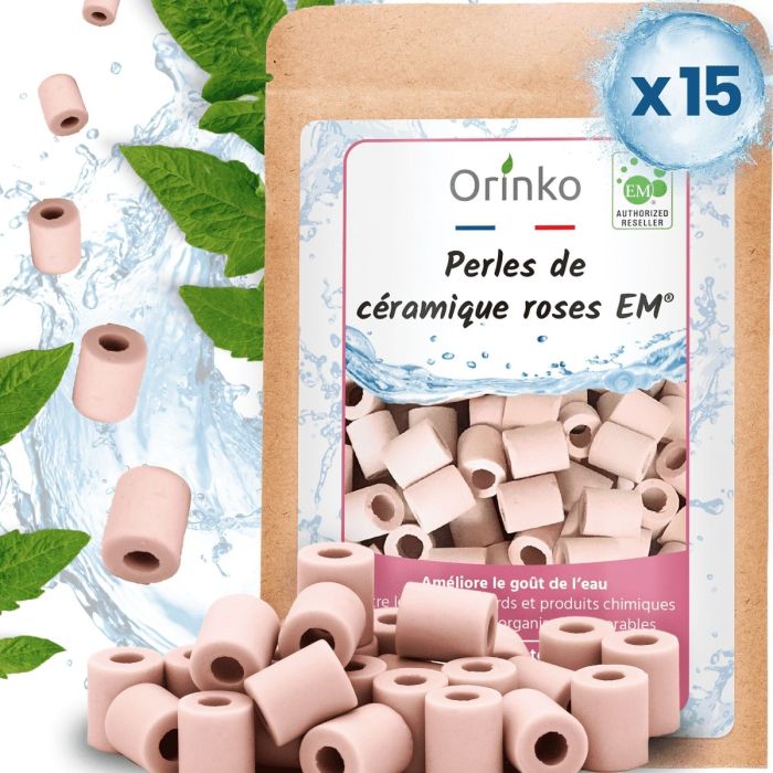 Keramikperlen Wasserreiniger 15er-Pack Rosa