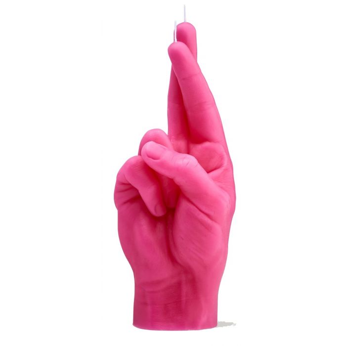 Crossed Fingers Pink
