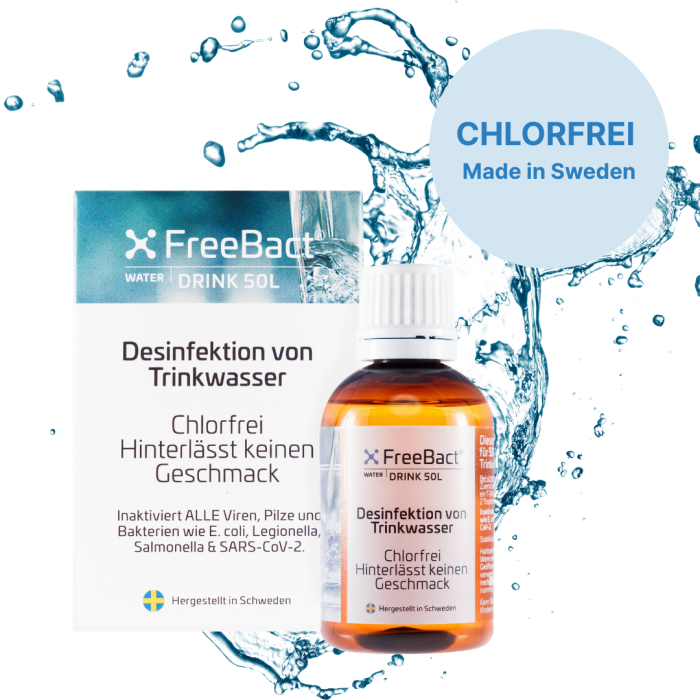 Freebact Drink 50L Trinkwasserdesinfektion