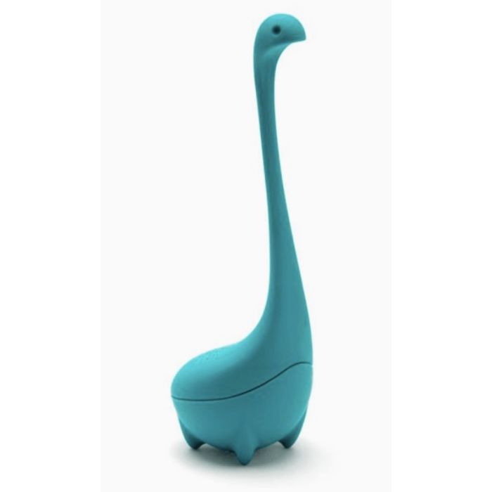 Baby Nessie Teesieb und Teefilter mit Griff blau