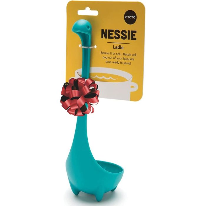 Nessie Suppenlöffel Dinosaurierform blau
